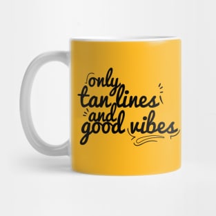 Tan Lines Good Vibes Summer Sun Travel Mug